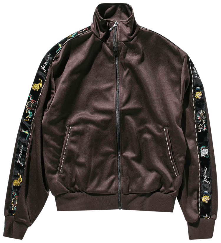 Buy Kapital Ska Line Jam Track Jacket Brown EK 1188 BROW GOAT
