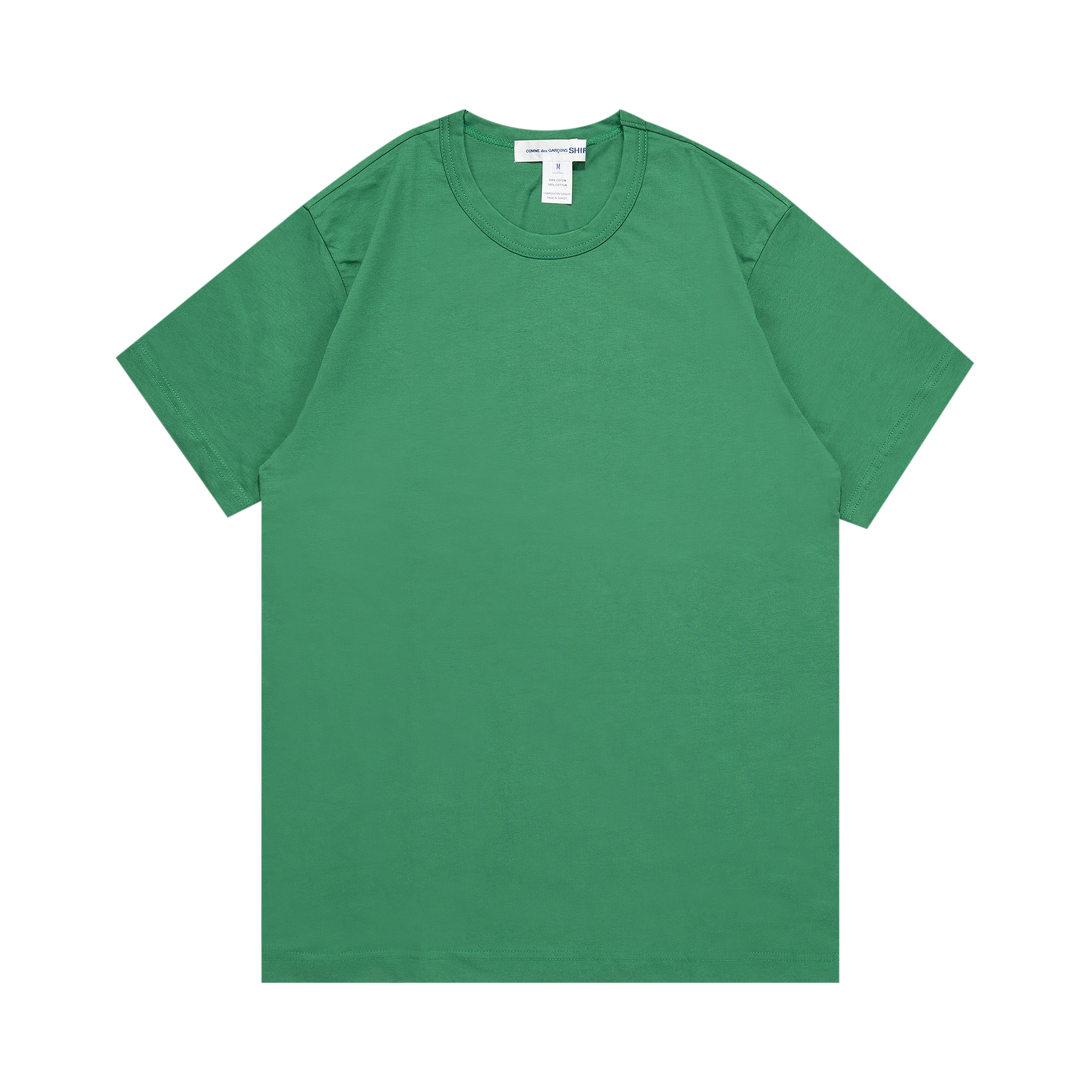 Pre-owned Comme Des Garçons Shirt Back Logo T-shirt 'green'