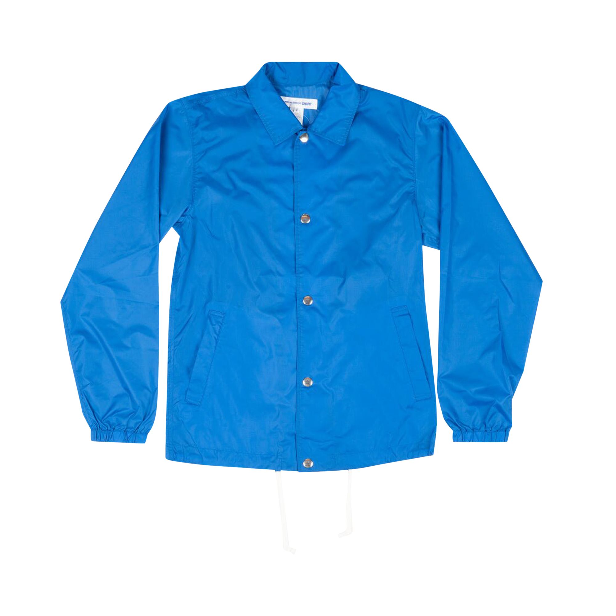 Pre-owned Comme Des Garçons Shirt Yue Minjun Print Coach Jacket 'blue' | Men's Size L