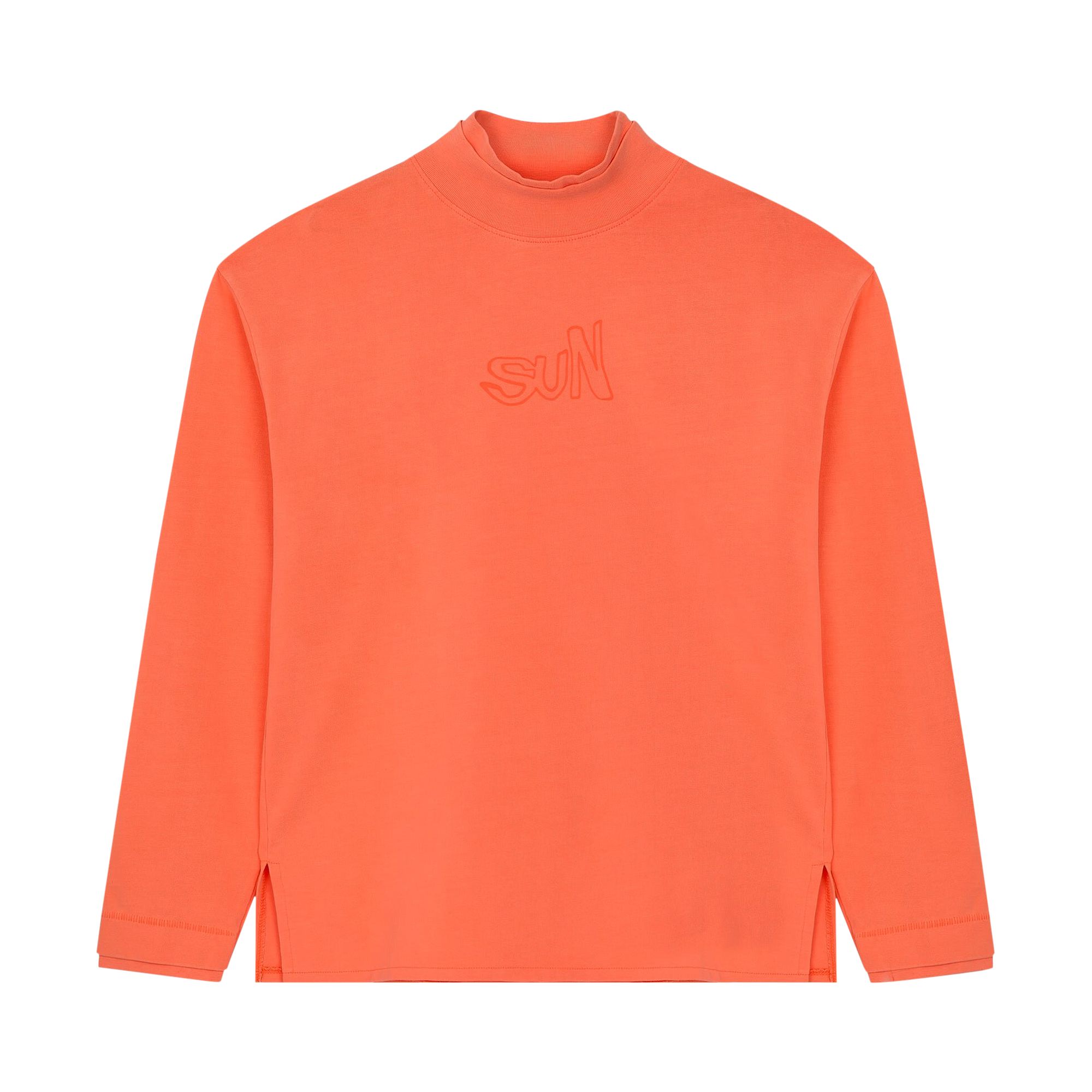 Pre-owned Erl Sun Long-sleeve T-shirt 'orange'