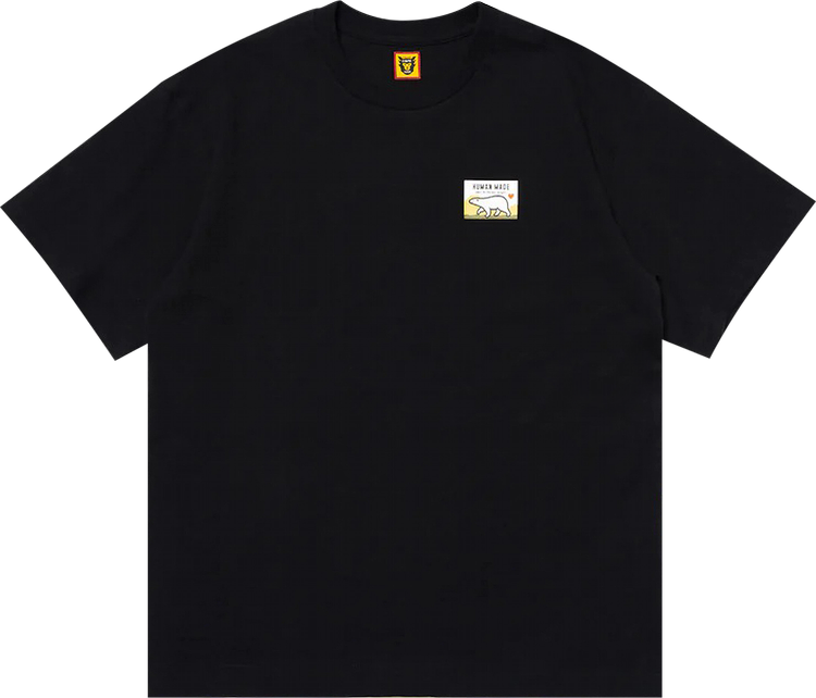 Buy Human Made Graphic T-Shirt 'Black' - HM25CS034 BLAC | GOAT CA