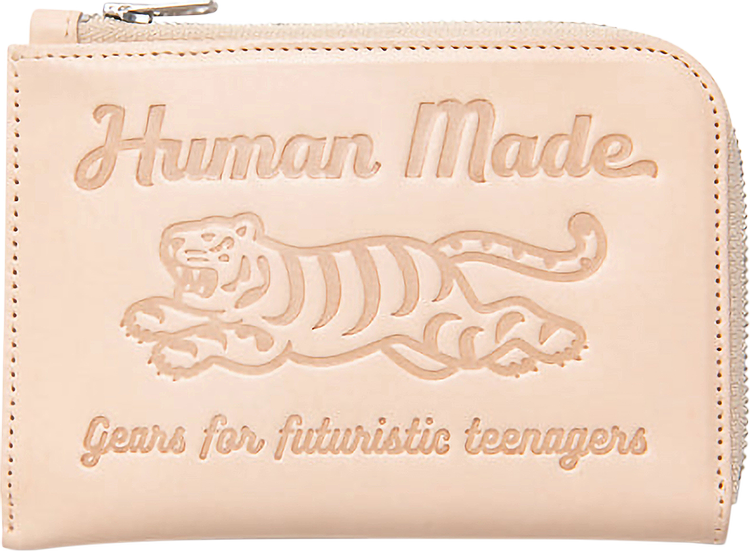Buy Human Made Leather Wallet 'Beige' - HM24GD064 BEIG | GOAT CA