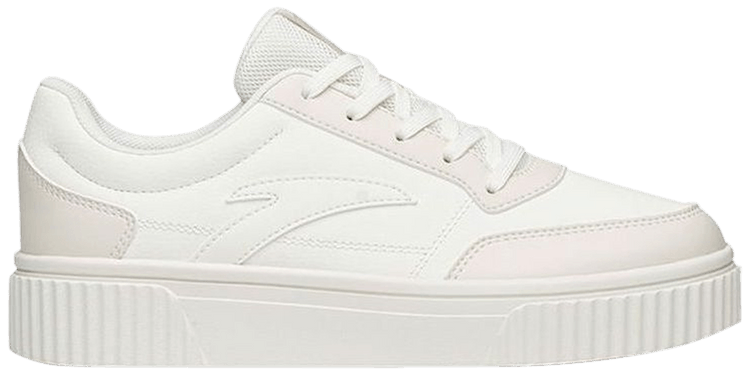 Anta Wmns Thick Soled Skate Low White Light Pink