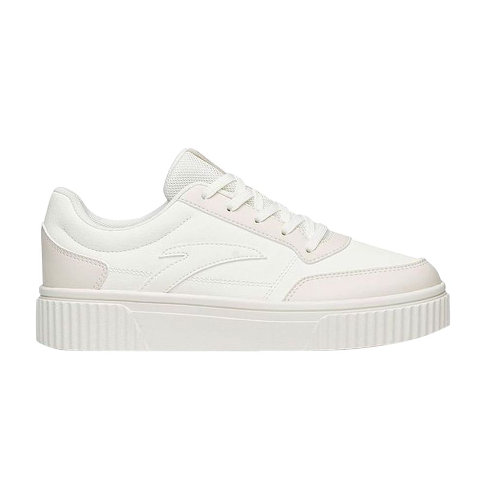 Pre-owned Anta Wmns Thick-soled Skate Low 'white Light Pink'
