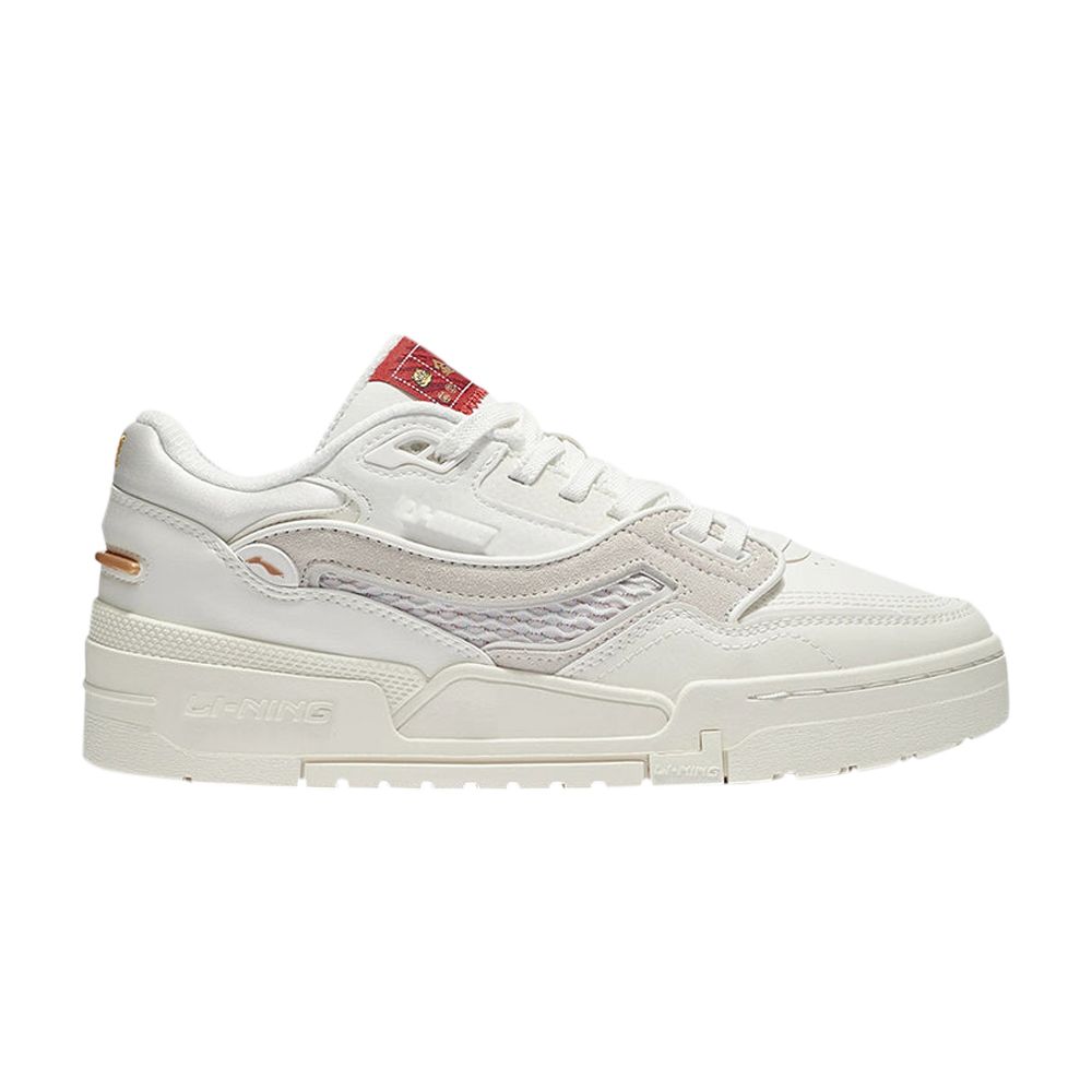 Pre-owned Li-ning Wmns 001 Btc 'foggy White' | Women's Size 5
