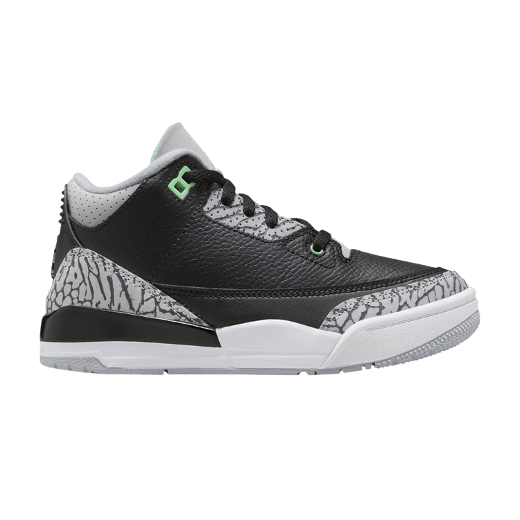 Retro 3 grey and green discount