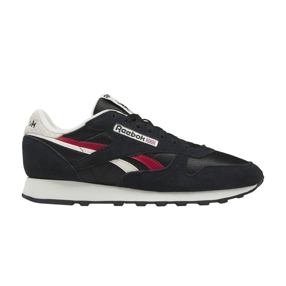 Reebok Classic Leather 'Black Flash Red' | Men's Size 7.5
