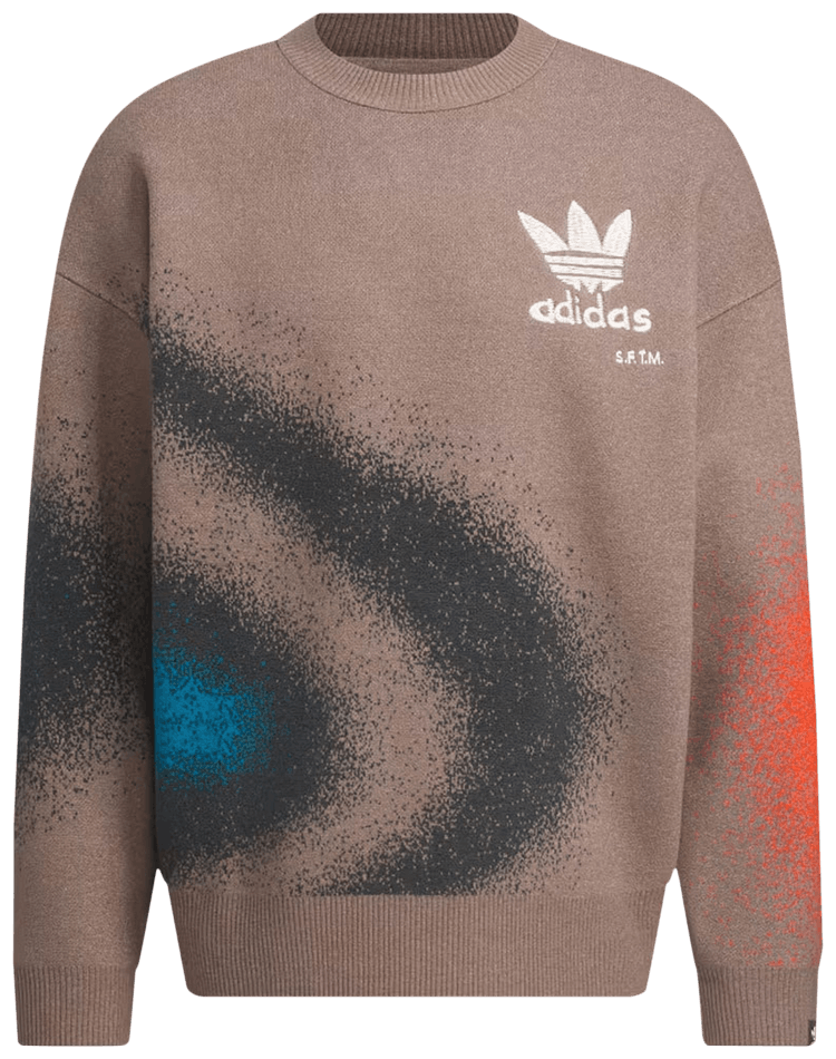 Adidas teddy sweatshirt best sale