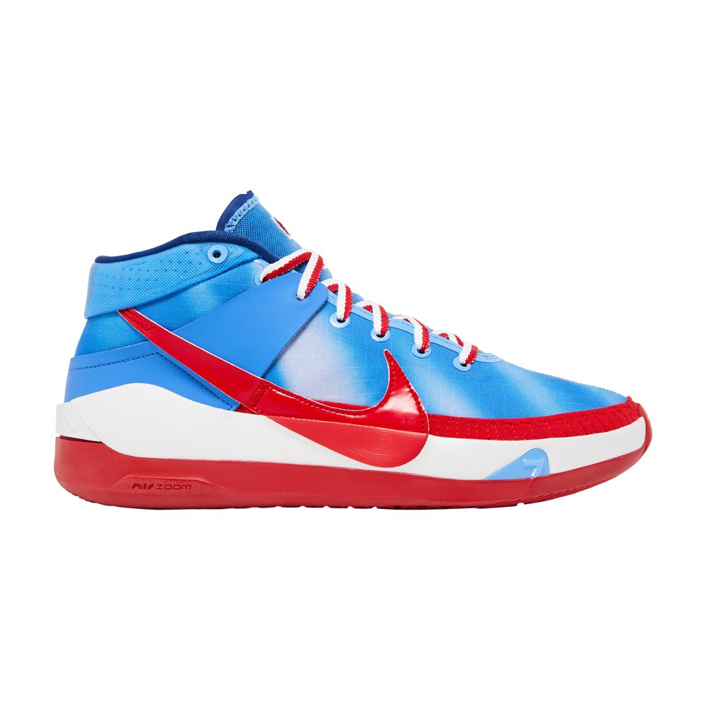 Nike KD 13 EP 'New Jersey Nets Hardwood Classics' | Blue | Men's Size 7.5