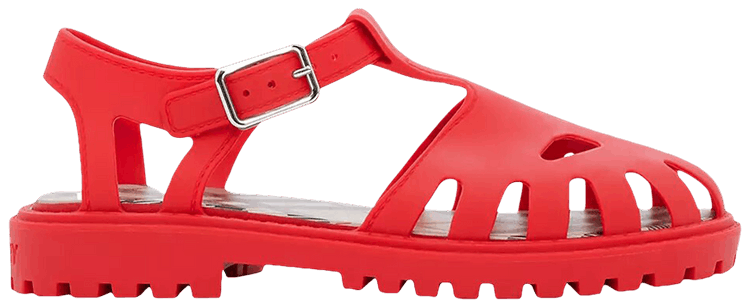 Burberry Jenna Sandal Kids 'Bright Red'