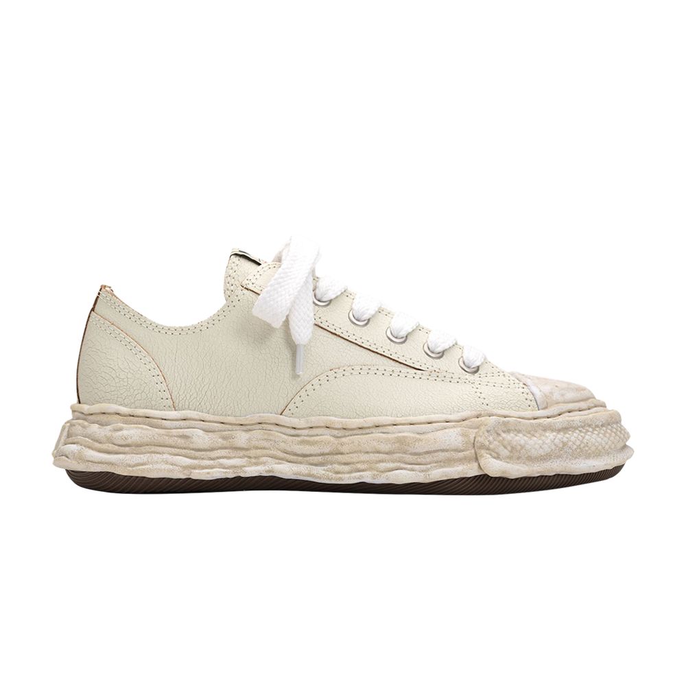 Maison Mihara Yasuhiro Maison Mihara Yasuhiro Peterson Low 'Cracking Leather - White' | Men's Size 43