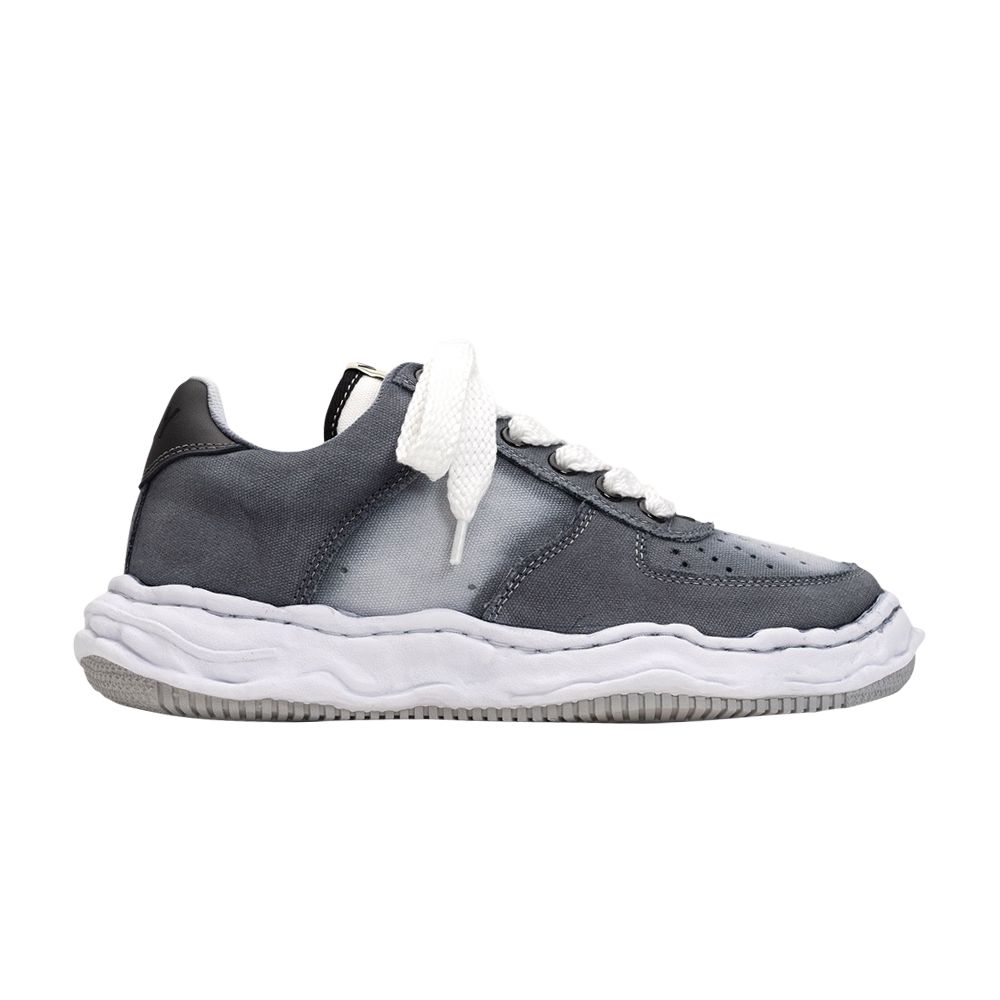 Pre-owned Miharayasuhiro Maison Mihara Yasuhiro Maison Mihara Yasuhiro Wayne Low 'sprayed Canvas - Black' | Men's Size 41