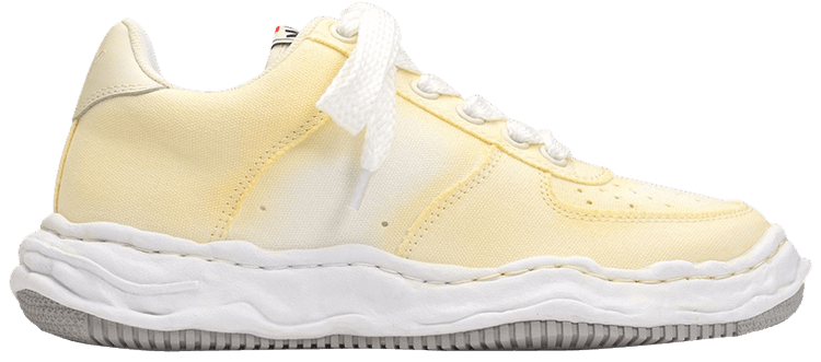 Maison Mihara Yasuhiro Wayne Low Sprayed Canvas   White