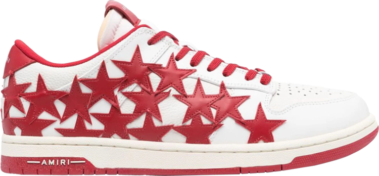 Amiri Stars Low 'White Red'