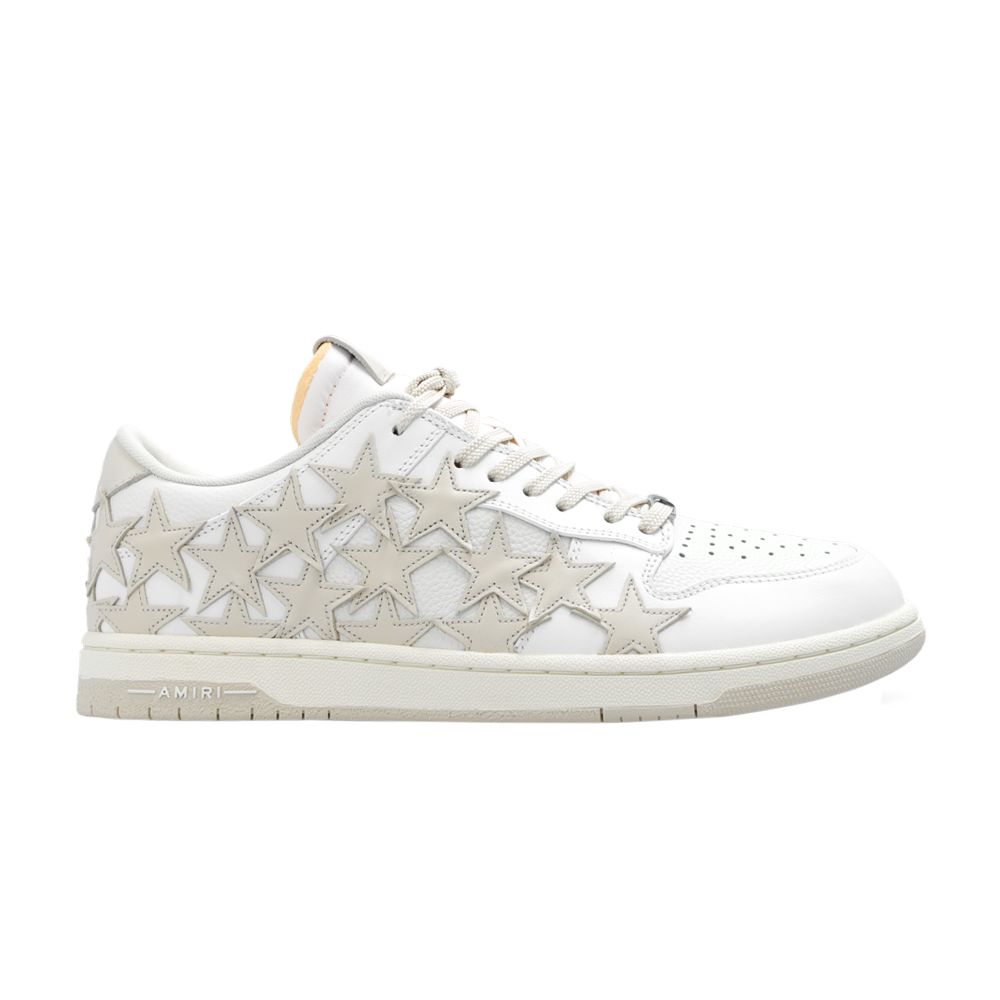 Pre-owned Amiri Stars Low 'white Birch' | Men's Size 46