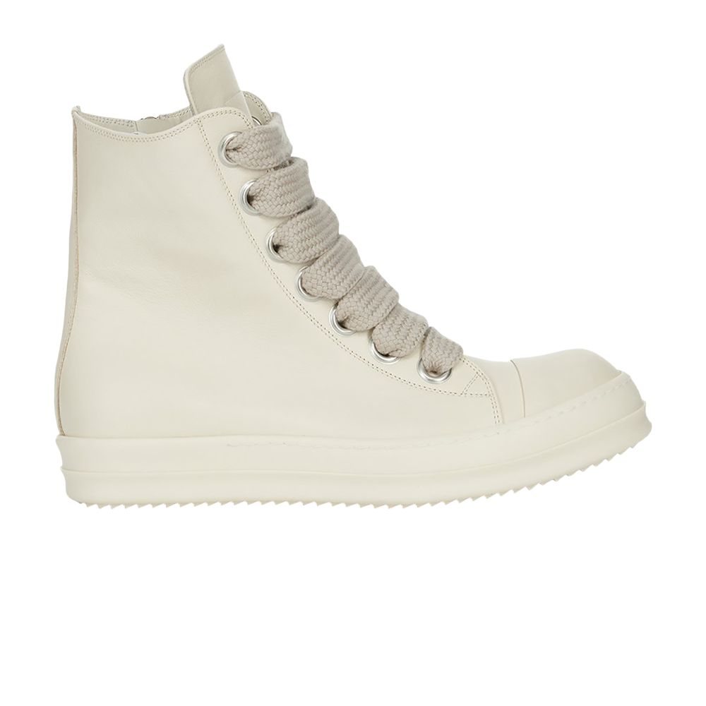 Pre-owned Rick Owens Lido Jumbo Laced Sneaker 'milk' | White | Men's Size 41