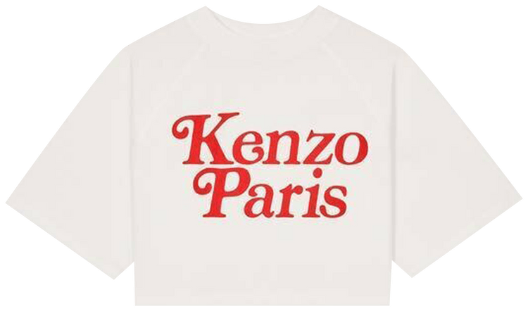 Buy Kenzo x Verdy Boxy Cropped T Shirt Off White FE52TS1104SG