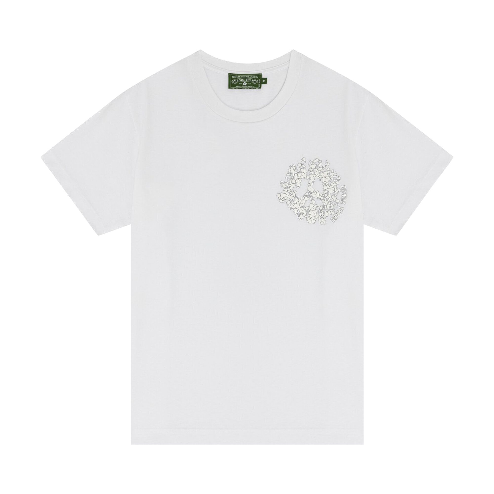 Denim Tears University Tee 'White' | Men's Size XL