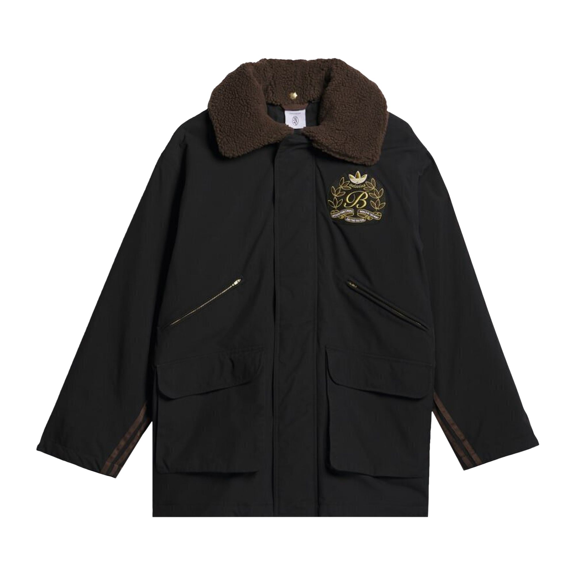adidas x Blondey Chore Coat 'Black/Brown' | Men's Size L