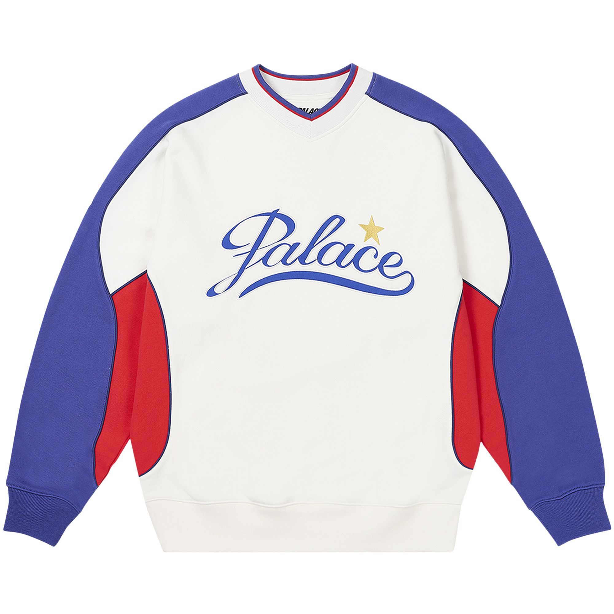 Palace Star Script Crew 'White' | Men's Size S