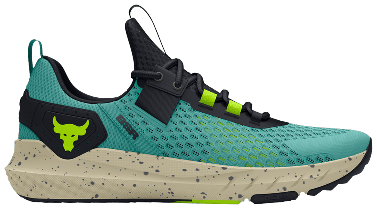 Under Armour Wmns Project Rock BSR Radial Turquoise High Vis Yellow