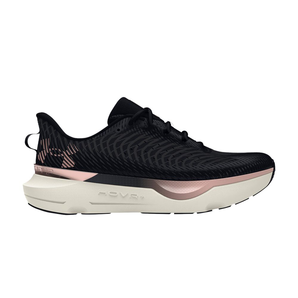 Pre-owned Under Armour Wmns Hovr Infinite Pro Metallic 'black Metallic Rose Gold'