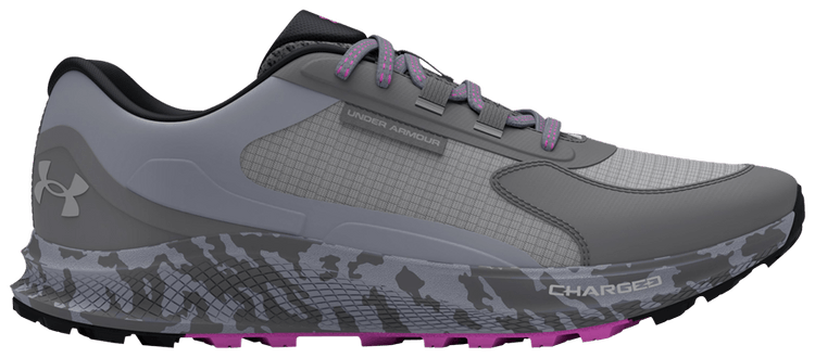Under Armour Wmns Charged Bandit Trail 3 Mod Grey Vivid Magenta Camo