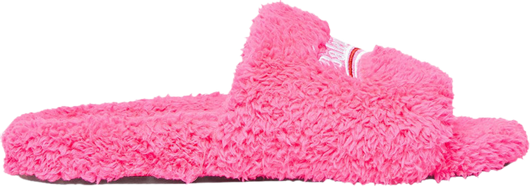 Balenciaga Wmns Furry Slides 'Faux Fur - Hot Pink'