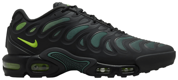 Green and black store air max plus