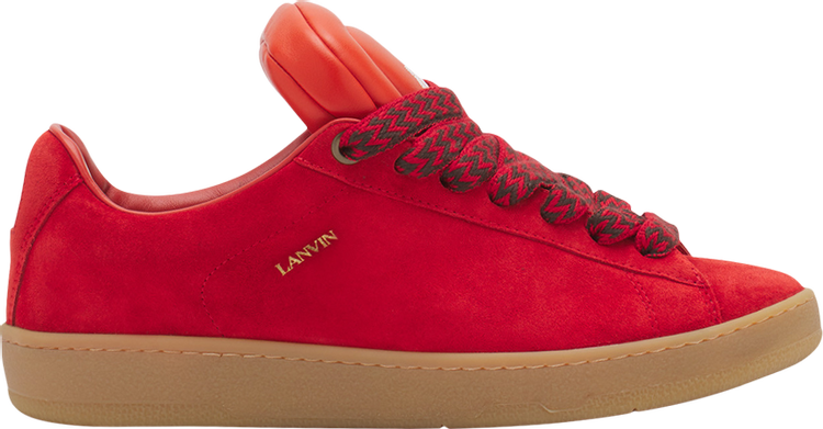 Future x Lanvin Hyper Curb Sneakers 'Poppy Red Orange'