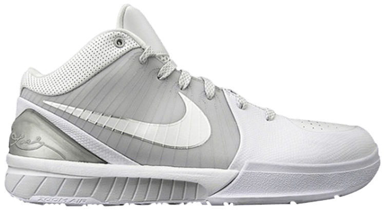 Nike Zoom Kobe 4 Metallic Silver Sample