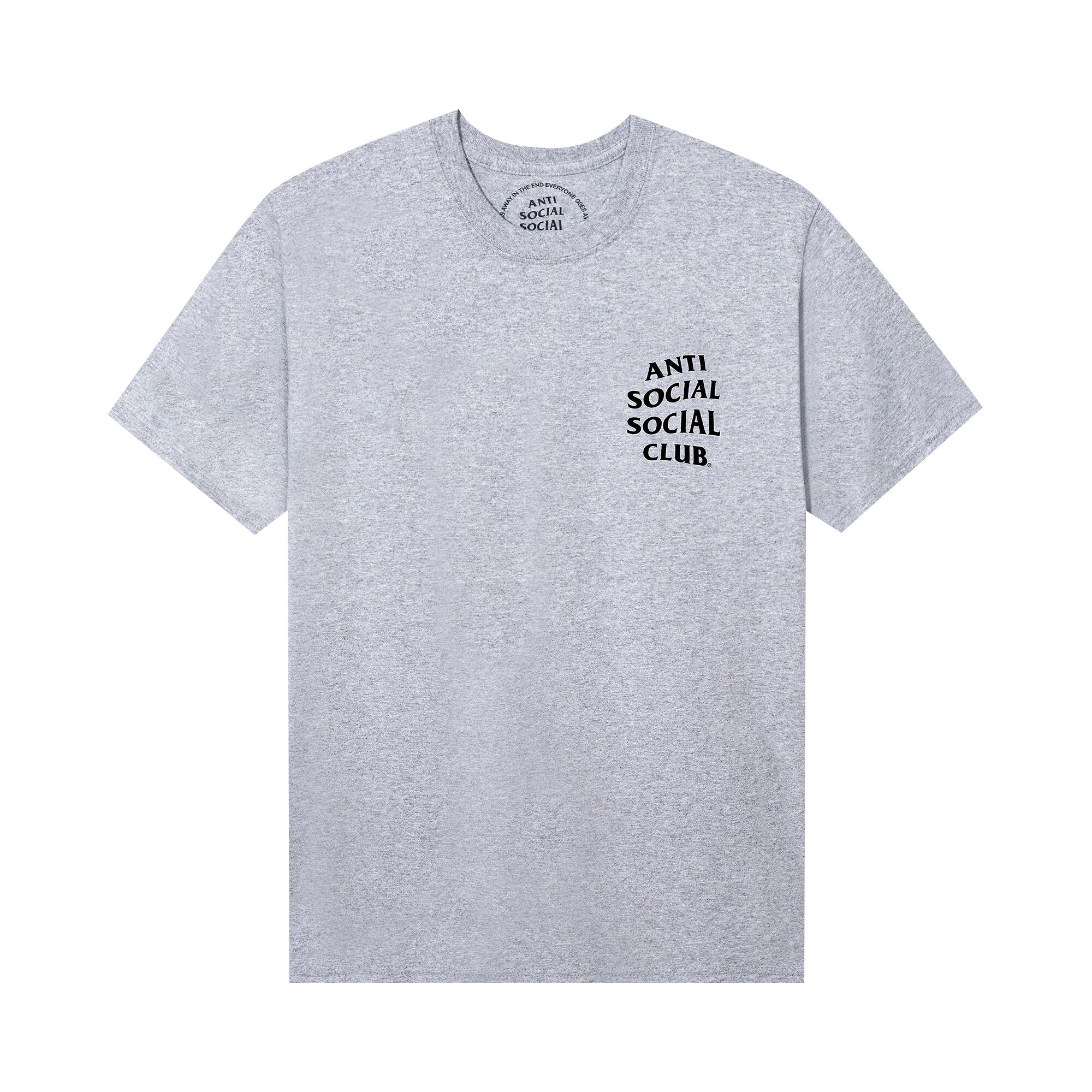 Anti Social Social Club Kkotch Tee 'Ath Heather' | Grey | Men's Size L
