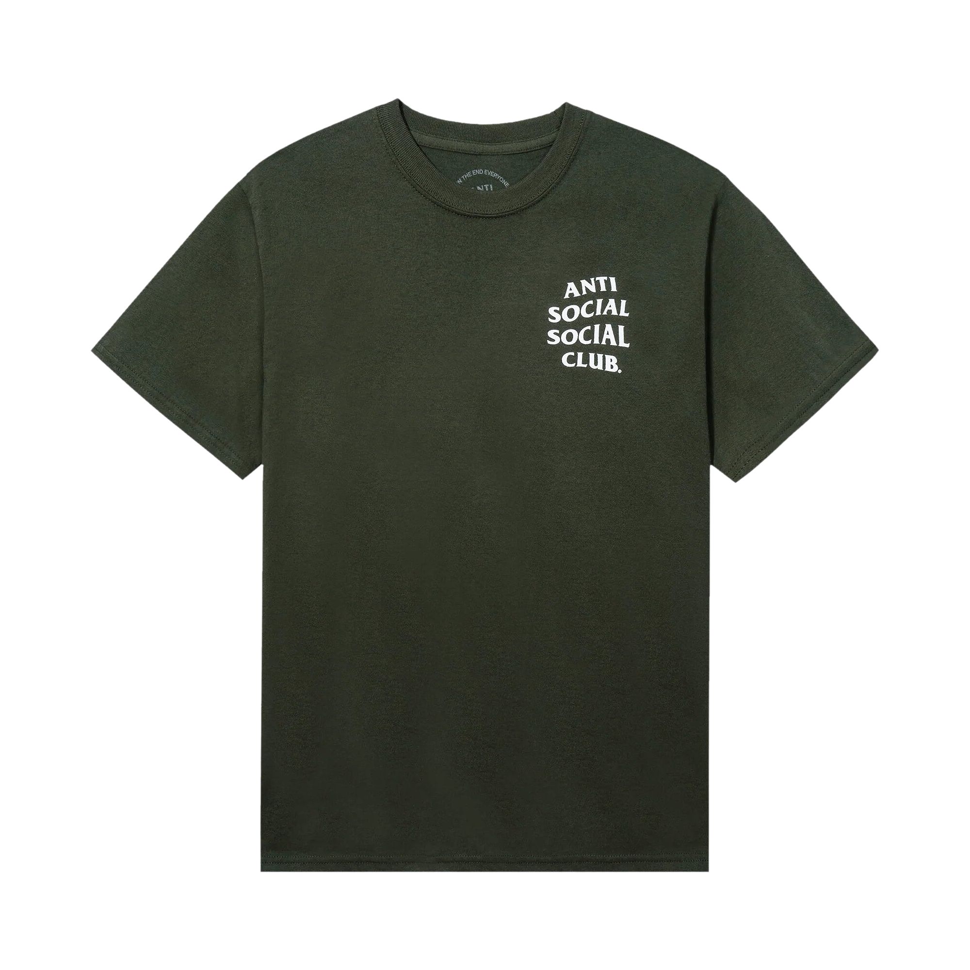 Anti Social Social Club Kkotch Tee 'Olive' | Green | Men's Size L