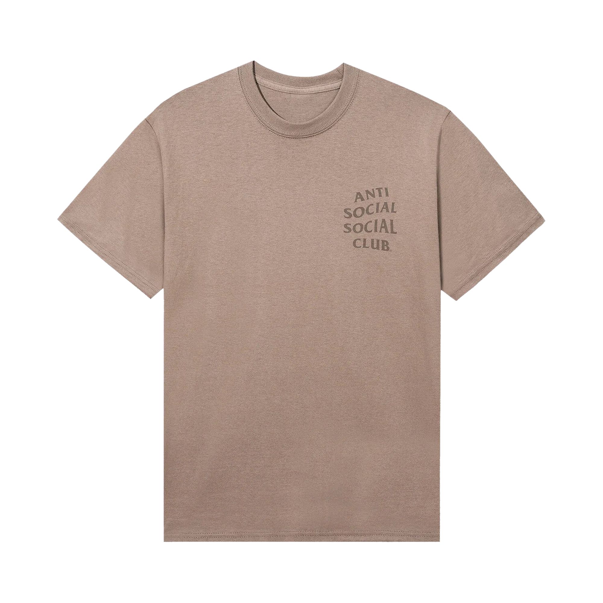 Anti Social Social Club Kkotch Tee 'Dusty Brown' | Men's Size L
