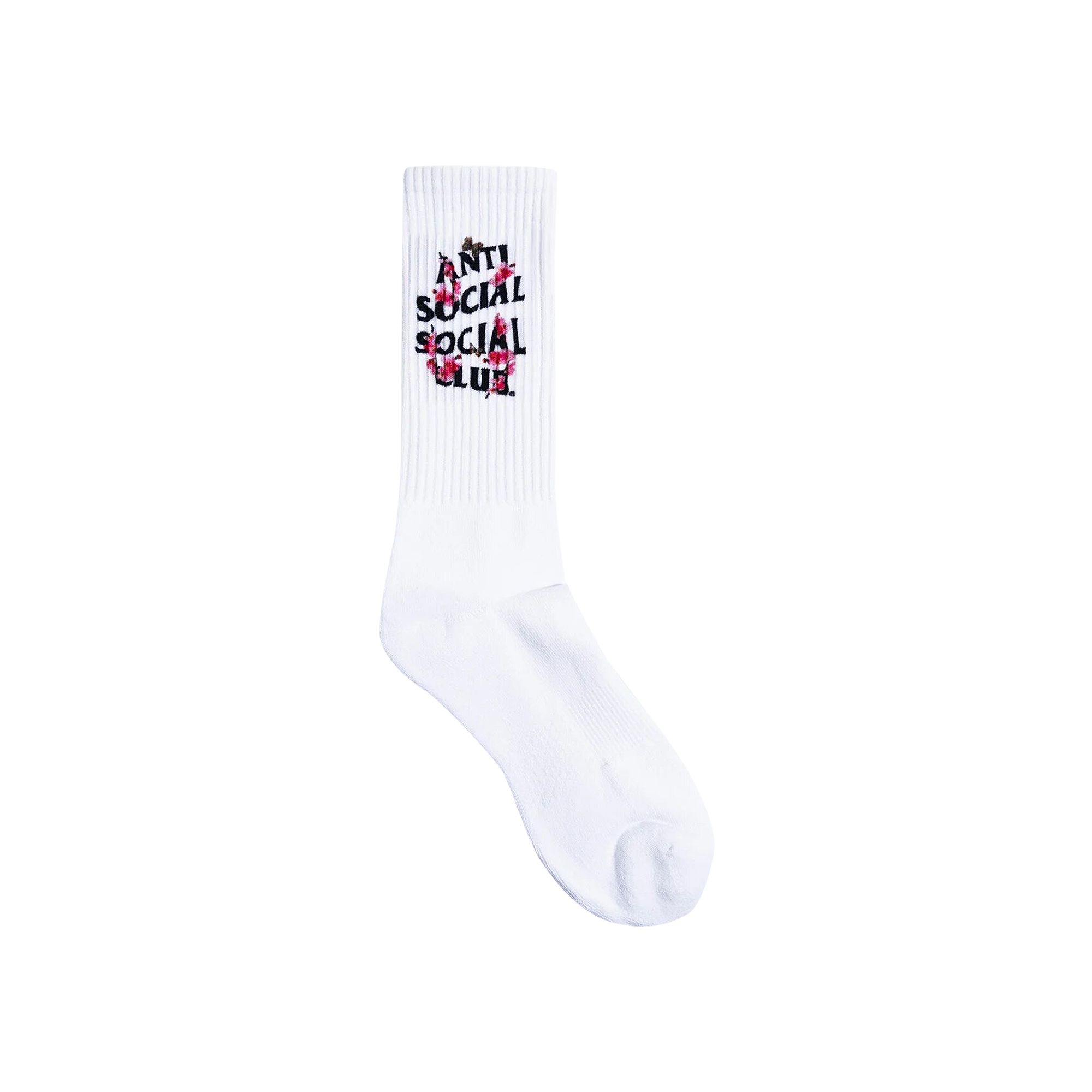 Pre-owned Anti Social Social Club Kkotch Socks 'white'