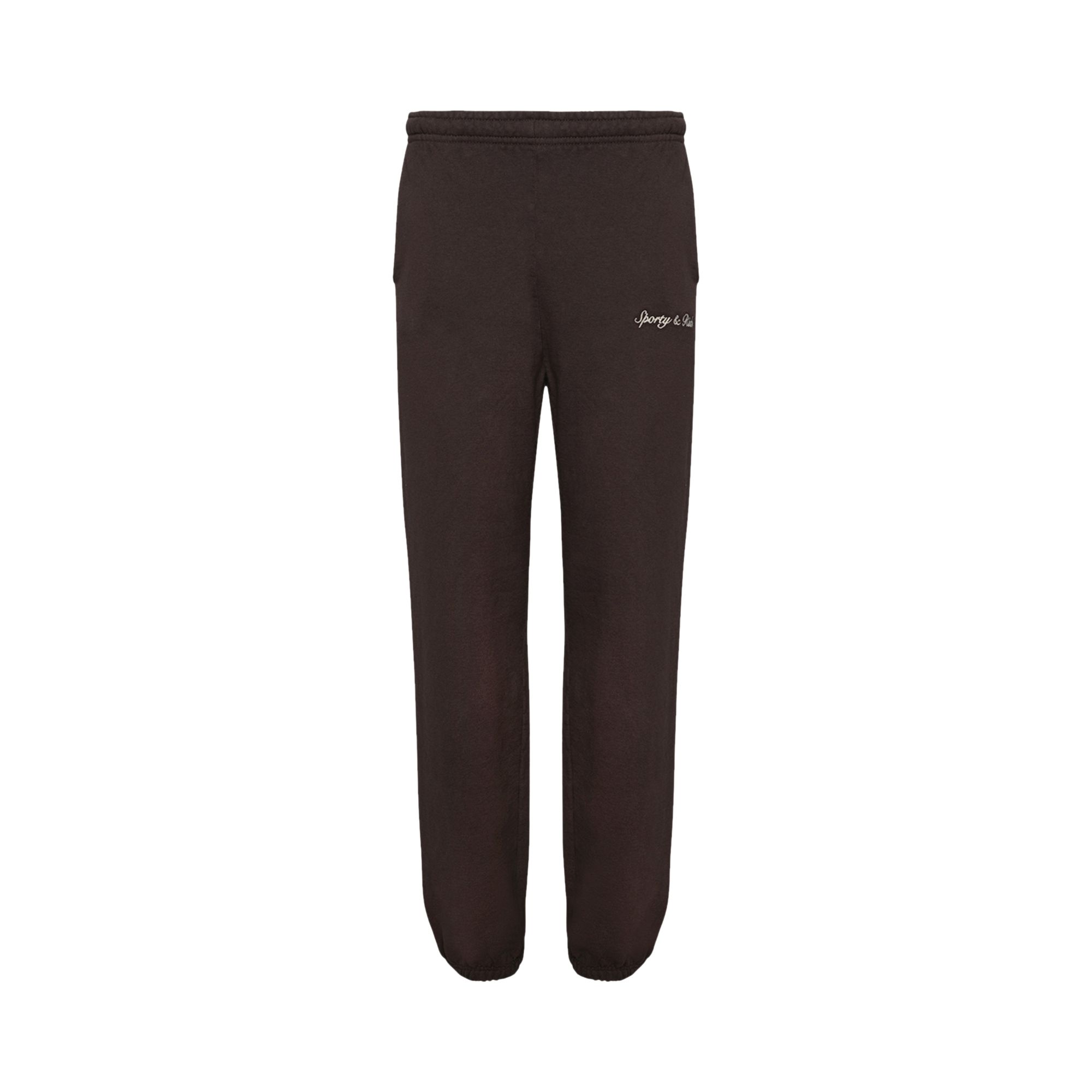 Sporty & Rich Syracuse Sweatpant 'Chocolate' | Brown | Women's Size XS
