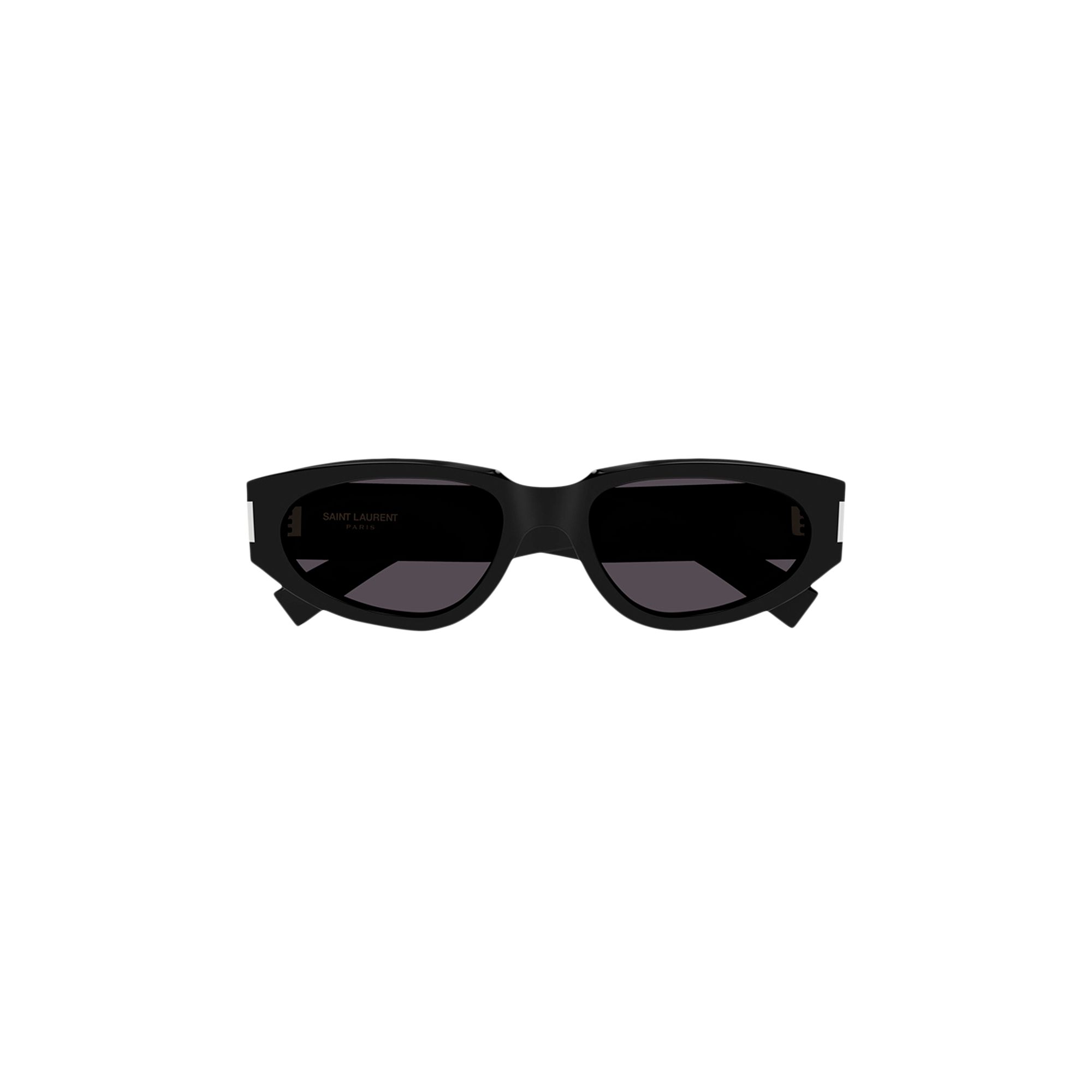 Pre-owned Saint Laurent Sunglasses 'shiny Solid Black'