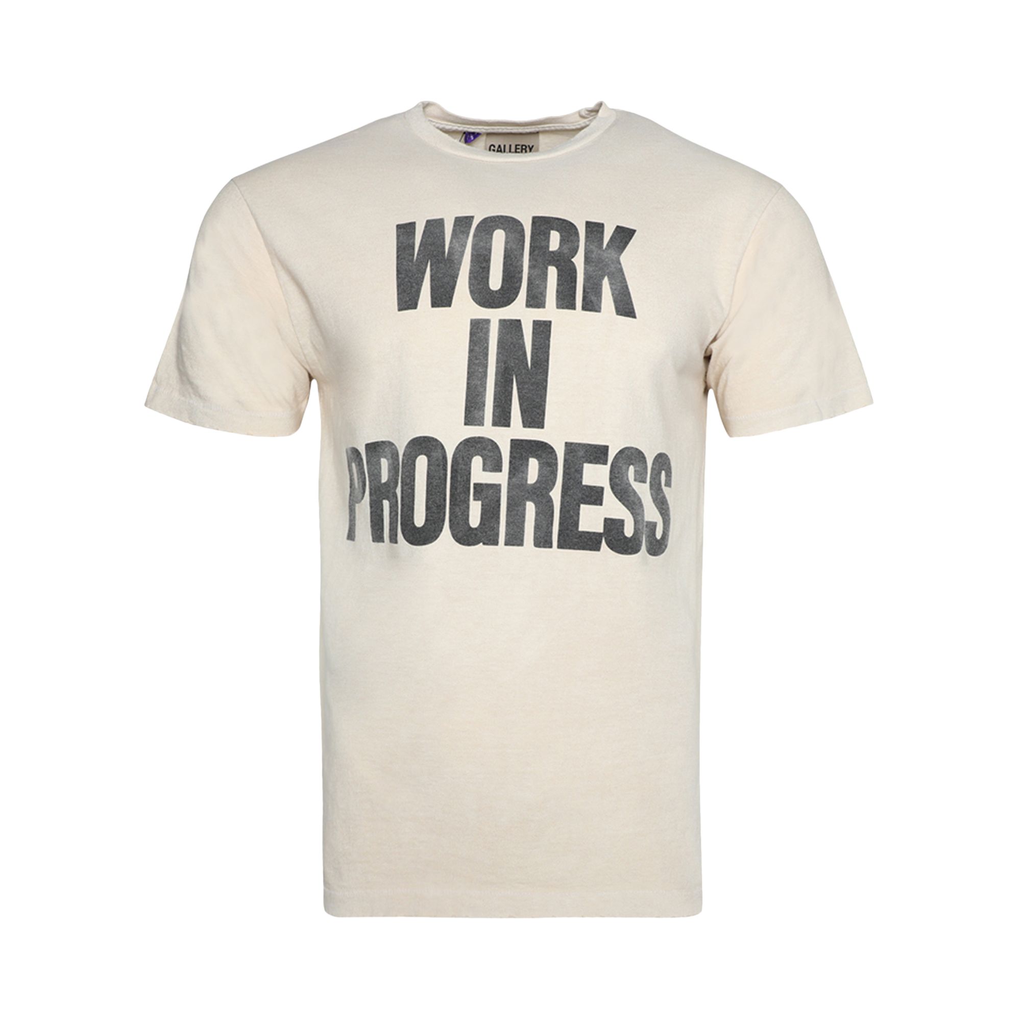 Pre-owned Gallery Dept. Work In Progress Tee 'antique White'