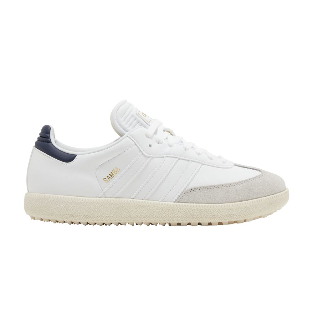 adidas Samba Spikeless Golf 'White Collegiate Navy' | Men's Size 4.5