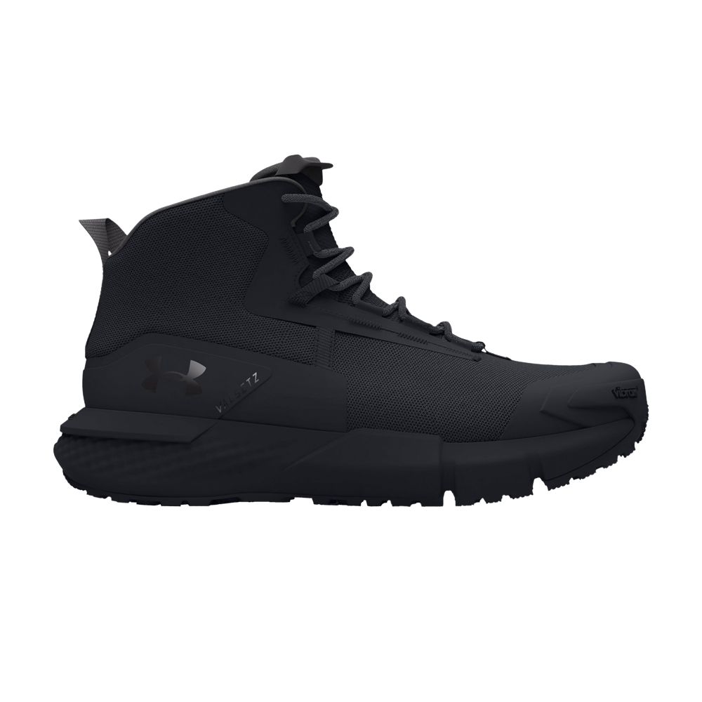 Pre-owned Under Armour Valsetz Mid Tactical Boot 'black Jet Grey'
