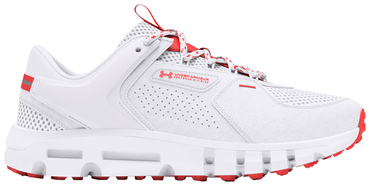 Under Armour Summit Trek White Bolt Red