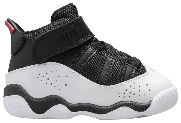 Jordan six rings black and white store