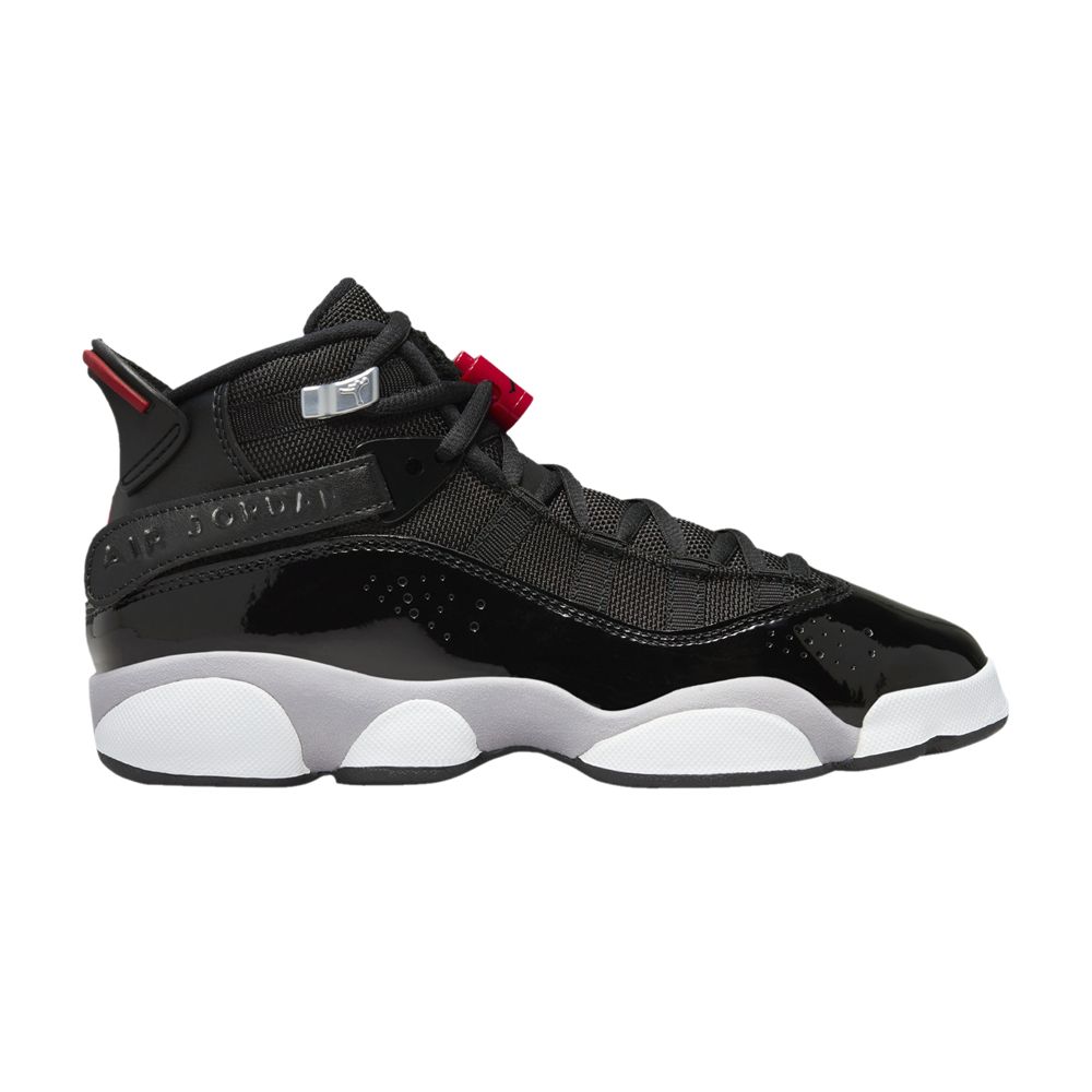 Jordan 6 Rings GS 'Black Metallic Silver' | Kid's Size 4.5