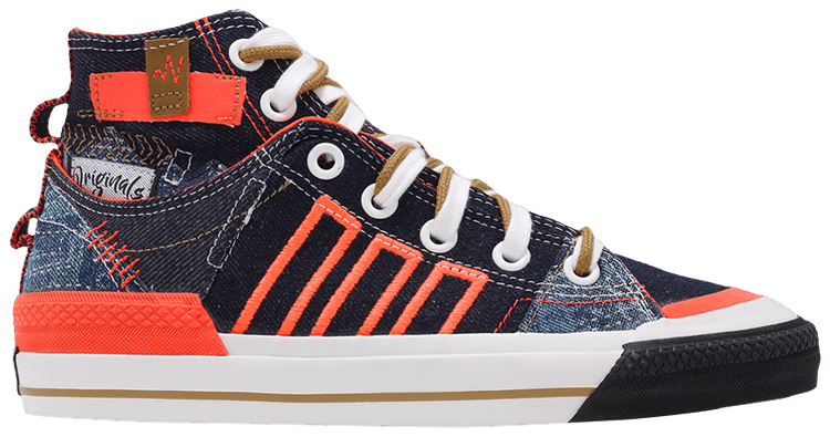 Adidas Nizza Hi DL Denim Patchwork