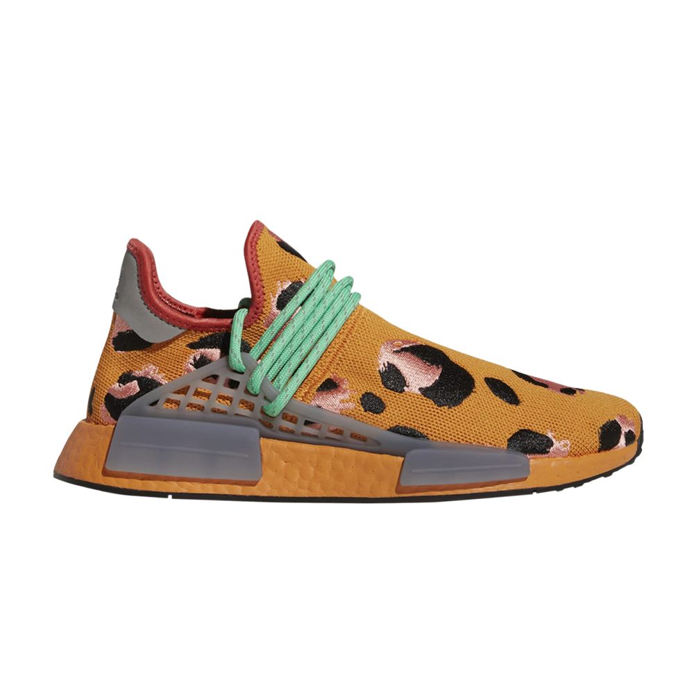 adidas Pharrell x NMD Human Race 'Animal Print' Sample | Orange | Men's Size 4 - GZ4439-S
