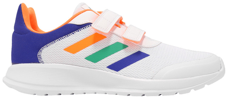 Adidas Tensaur Run 20 K White Orange Lucid Blue