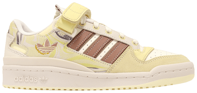 Adidas Wmns Forum Low White Clay Strata Yellow