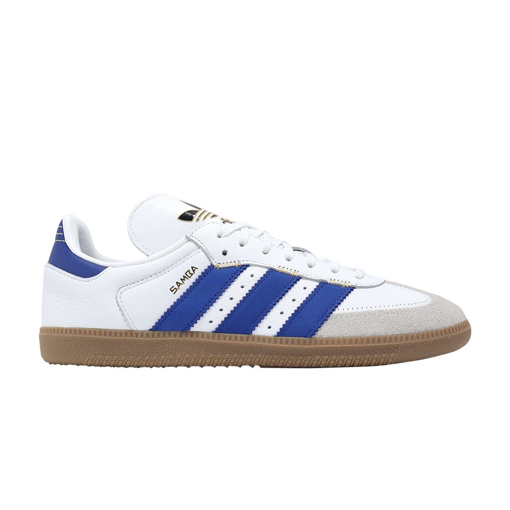 ADIDAS ORIGINALS WMNS SAMBA OG 'OVERSIZED LOGO - WHITE SEMI LUCID BLUE'