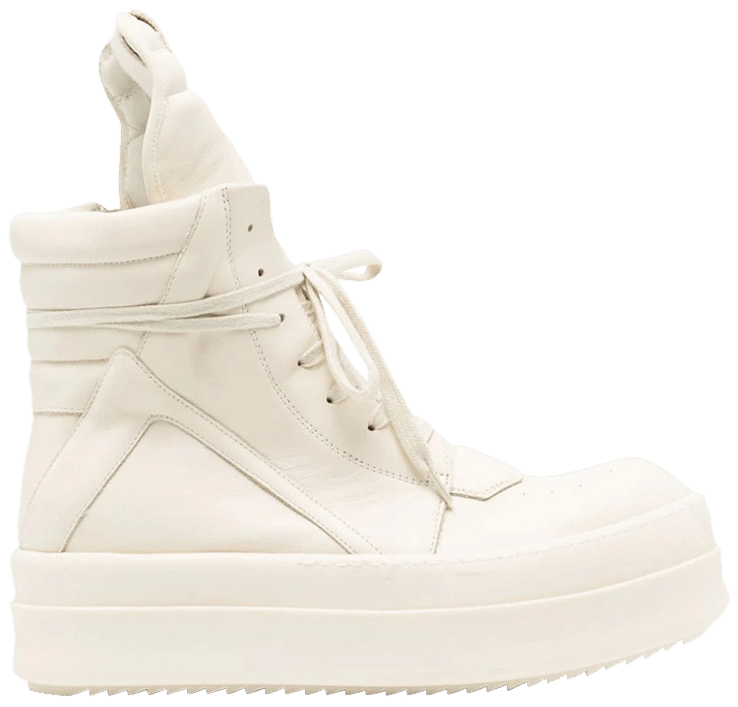 Buy Rick Owens Mega Bumper Geobasket High 'Milk' - RU01D3868 Buy Rick Owens Mega Bumper Geobasket High 'Milk' - RU01D3868