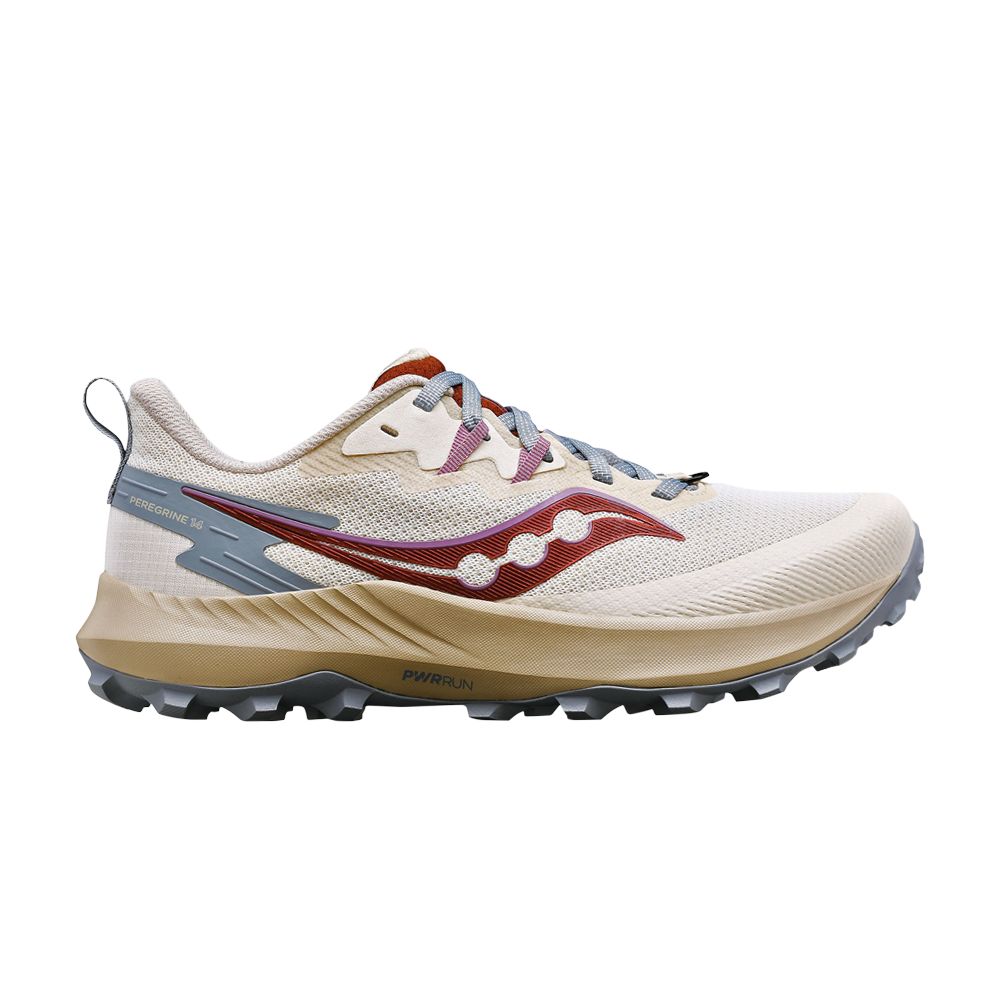 Pre-owned Saucony Wmns Peregrine 14 'dew Orchid' In Cream